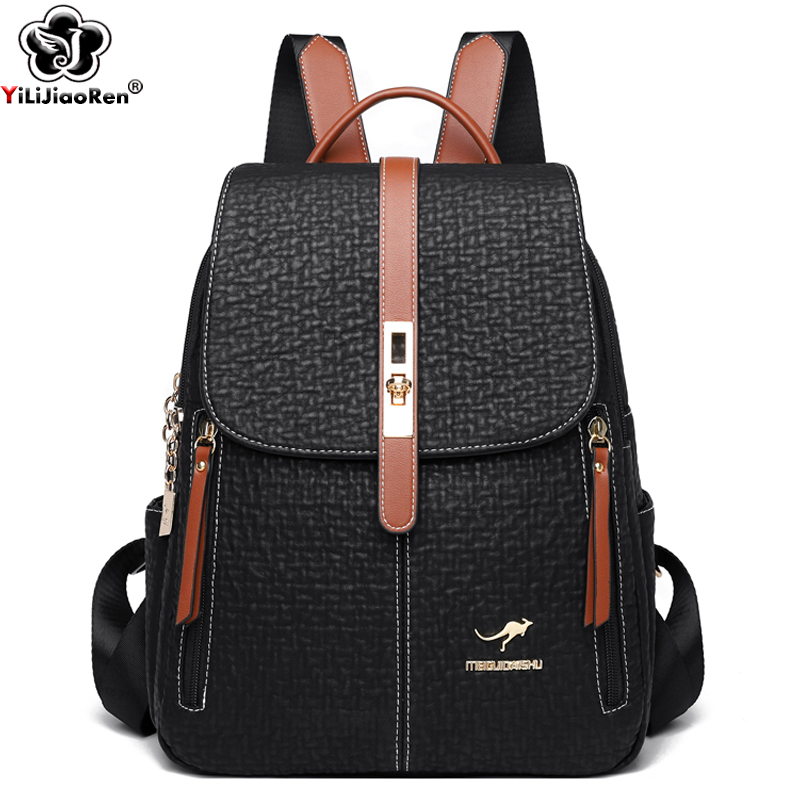 Fashion Backpacks Female High  - Travel Backpack Anti Theft recension och pris