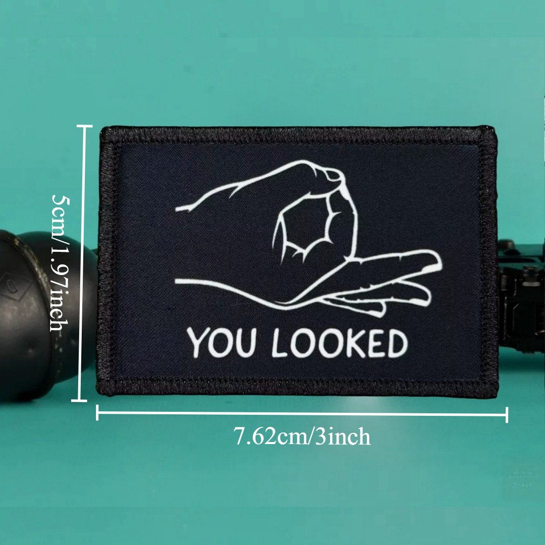 You Looked Morale Badge Patche - Urban Backpack Tactical recension och pris