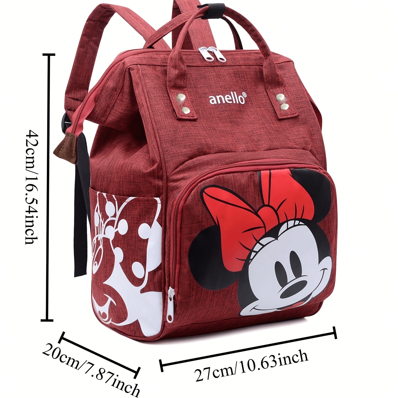 Mickey Mouse Women Travel Back - Canvas Backpack Casual recension och pris