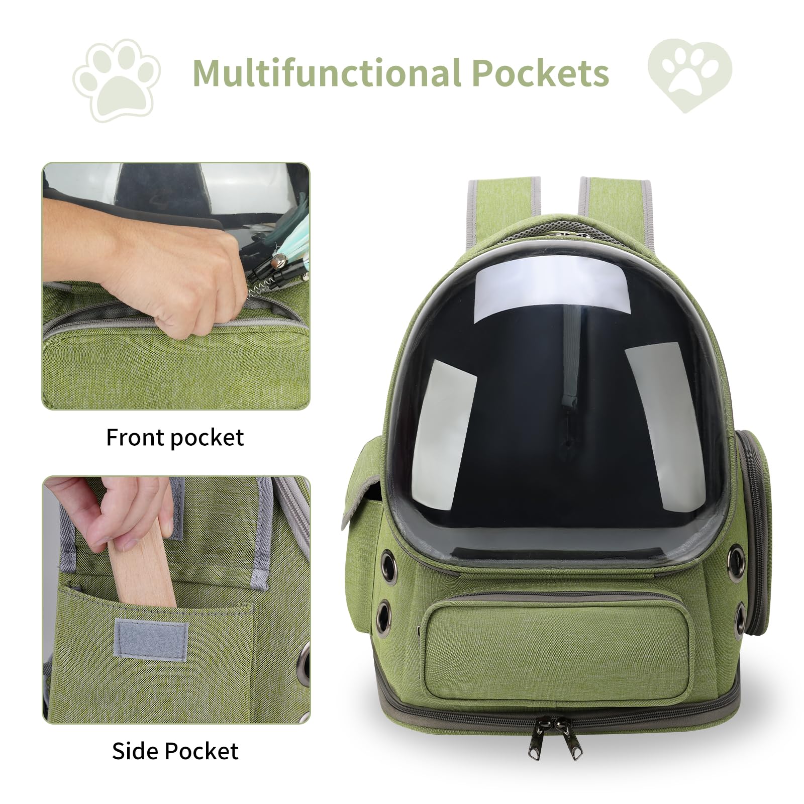 Cat Backpack Carrier Breathabl - Foldable Backpack Small recension och pris