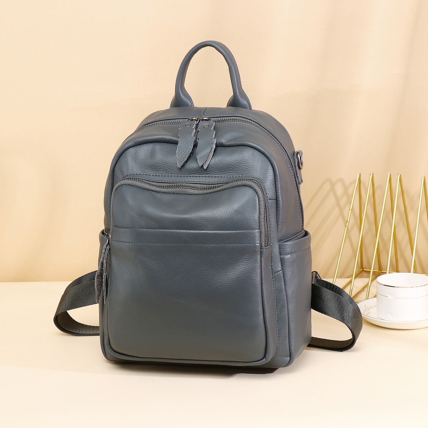 Zency Genuine Leather Women's  - Leather Backpack Vintage recension och pris